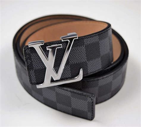 louis vuitton black checkered belt|louis vuitton monogram belt black.